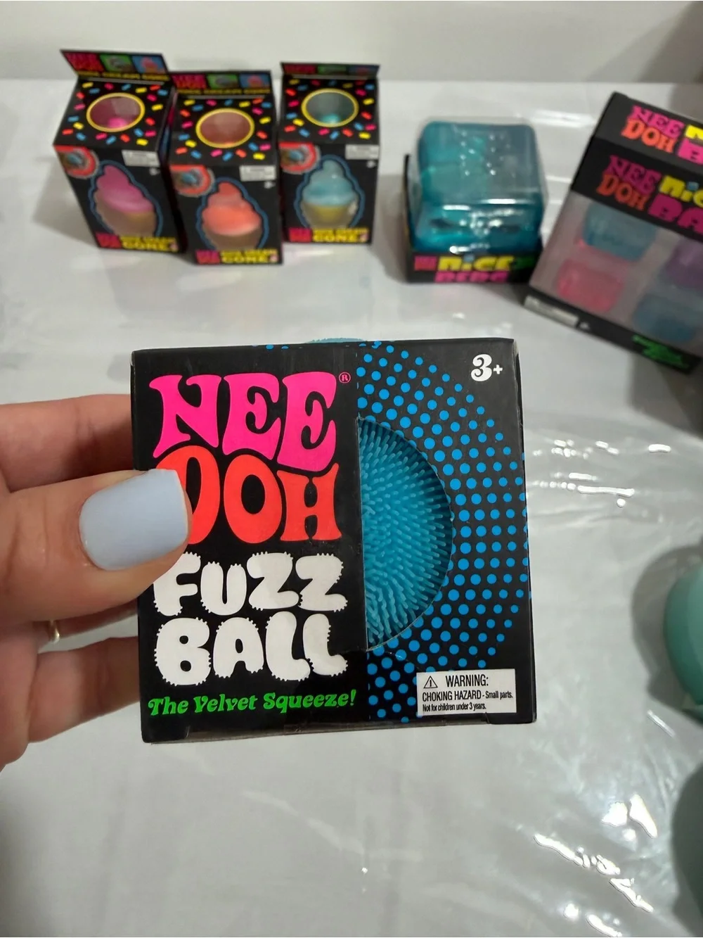 NeeDoh Sensory Toy Squishy Stress Reliever Lot of 9 Individual Items New Viral !